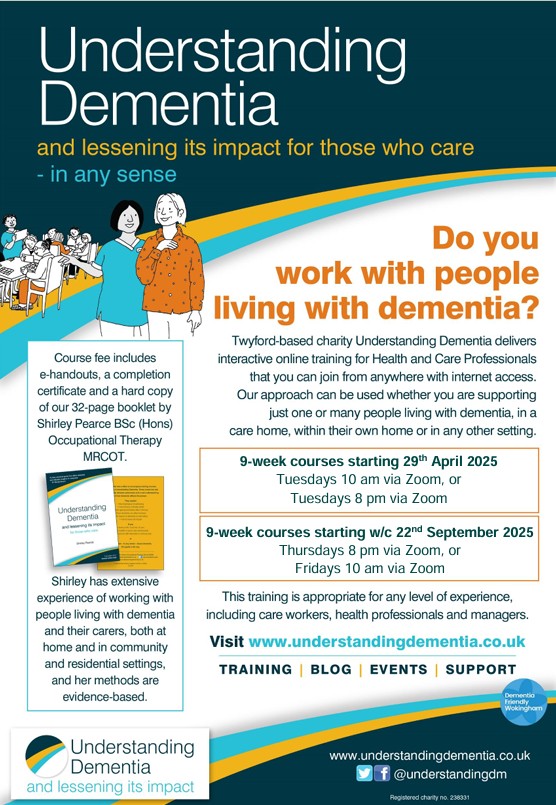 Understanding Dementia PRO Training September 2025