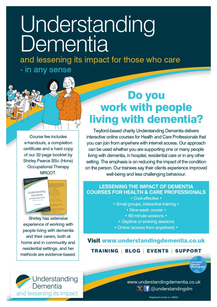Dementia Train for Professionals in the UK